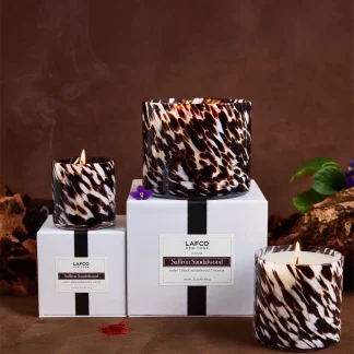 Saffron Sandalwood 3-Wick Candle